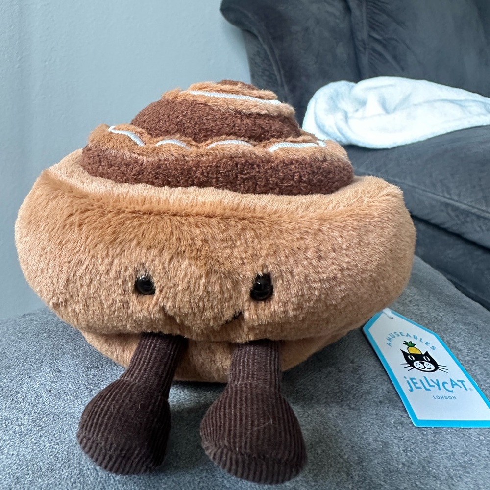 JELLYCAT Amuseables Cinnamon Bun 🤎